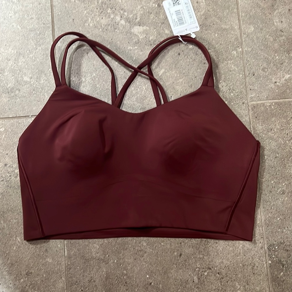 Lulu lemon like a cloud long-long bra b/c